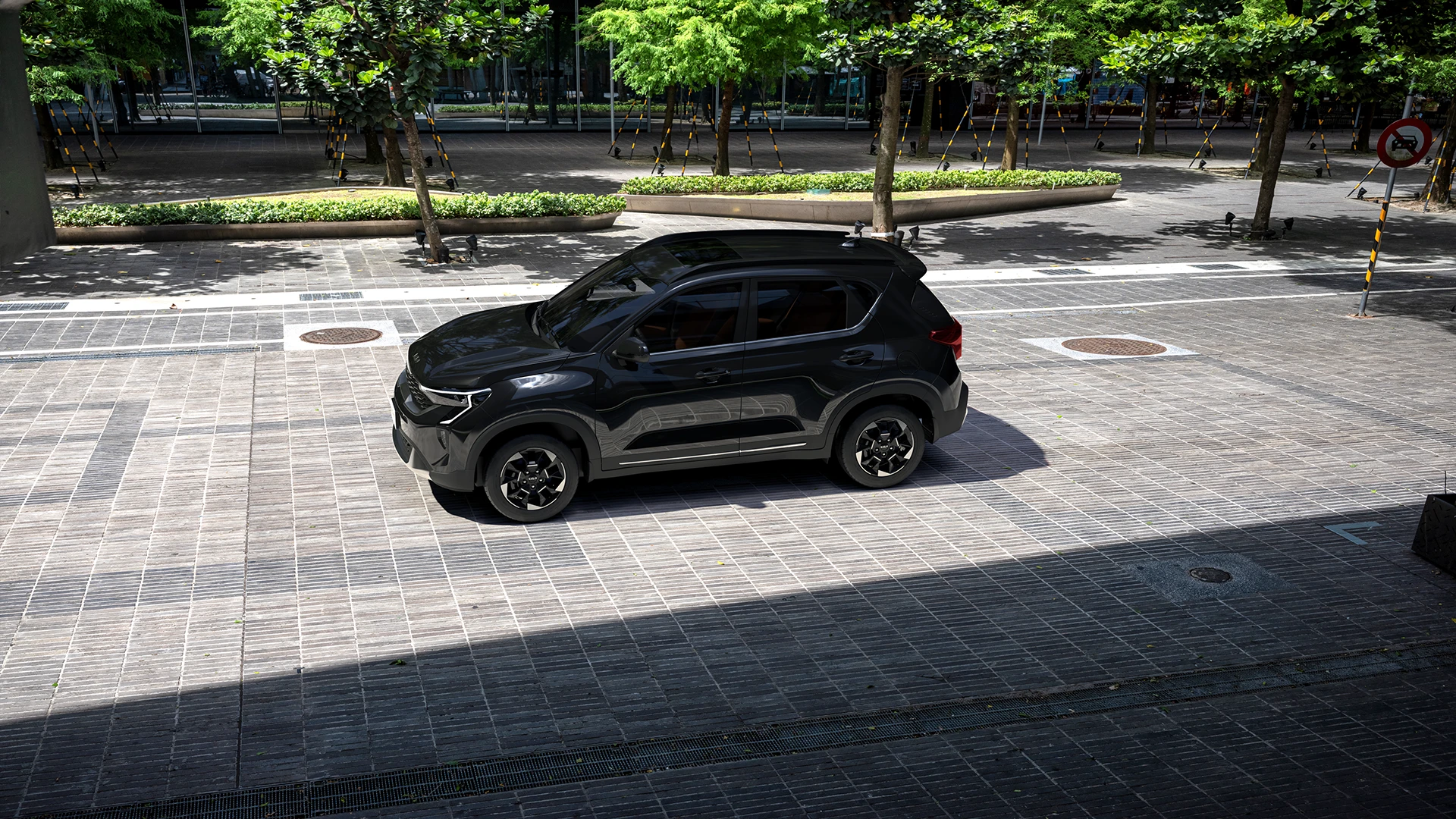 Car View - Aurora Black Pearl