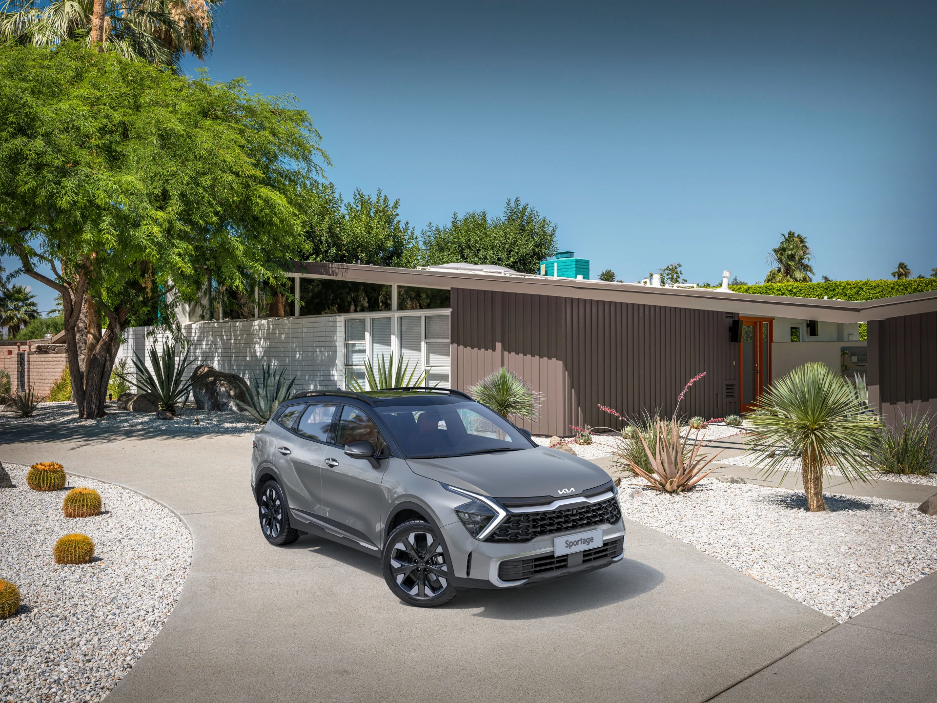 Car View - Urban Gray with Aurora Black Roof